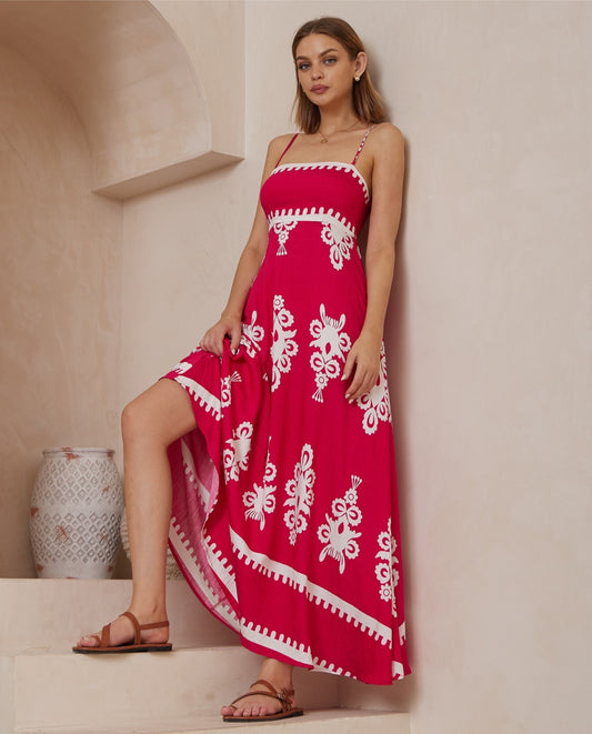 Sunset Serenity Maxi Dress