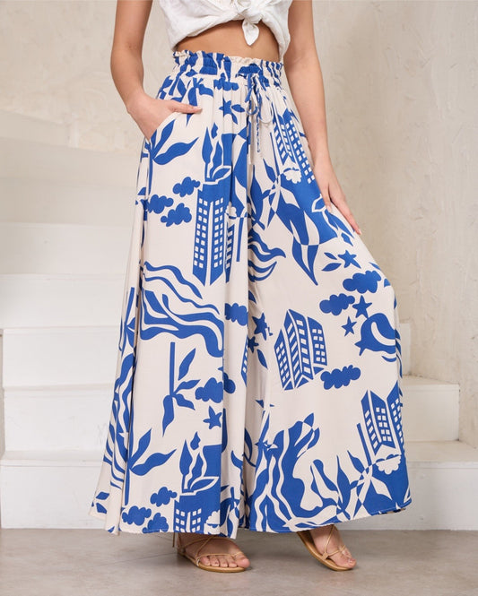 Skyline Dream Wide-Leg Pants